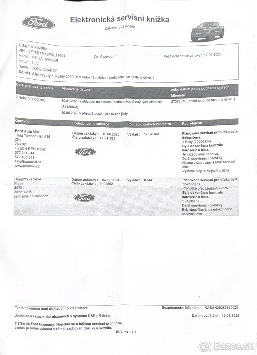 ✅ Ford Ranger Raptor 3.0 V6 EcoBoost BiTurbo A/T e-4WD - 14