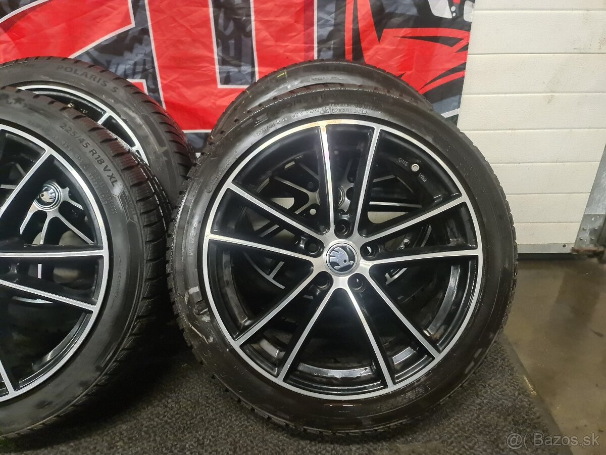 5X112 R18 DEZENT- ZIMNE PNEU 225/45 R18 - 14