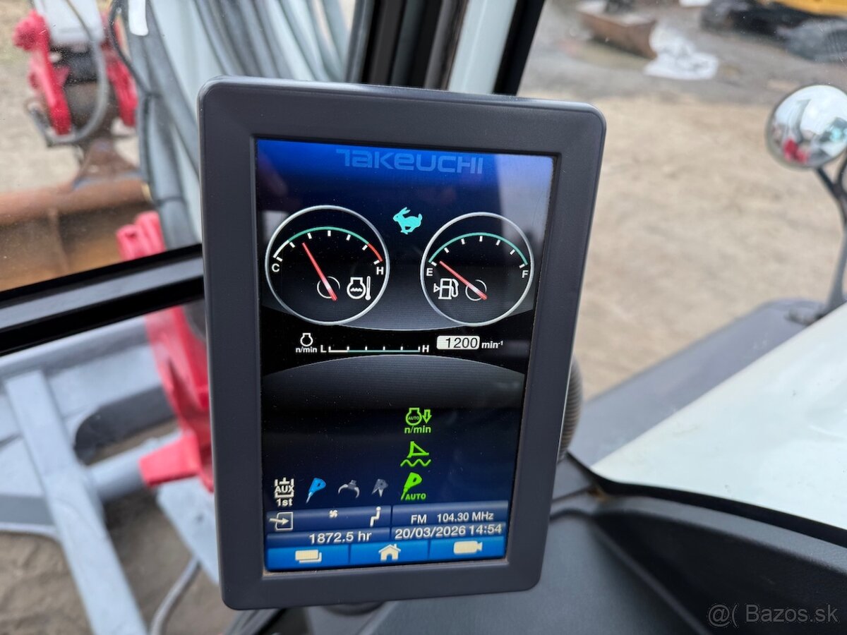 Takeuchi TB 370 ,r.v. 2021, klima, velmi dobrý stav - 14