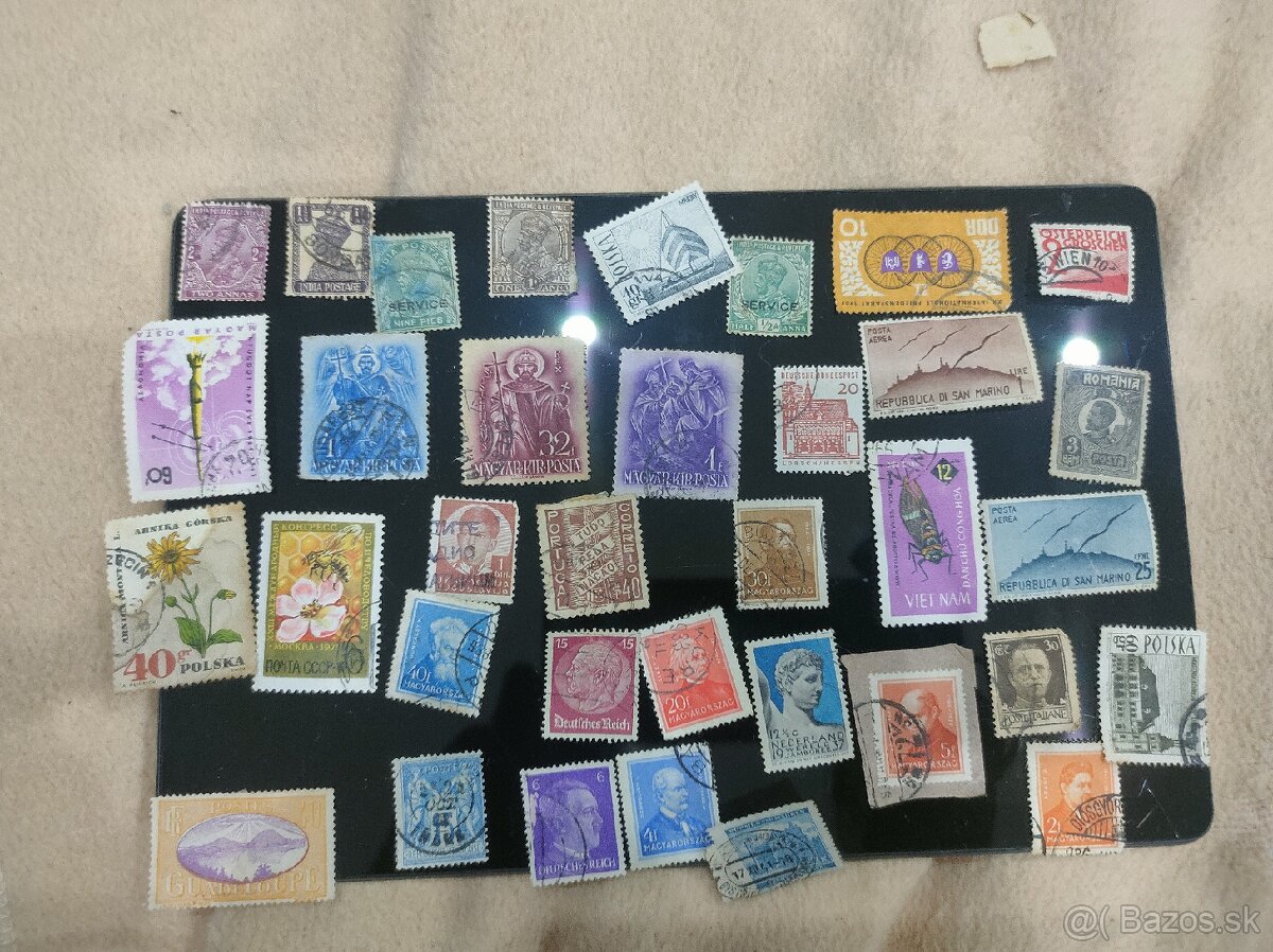 Predám poštové známky. Više 4500ks. Možno viac. - 14