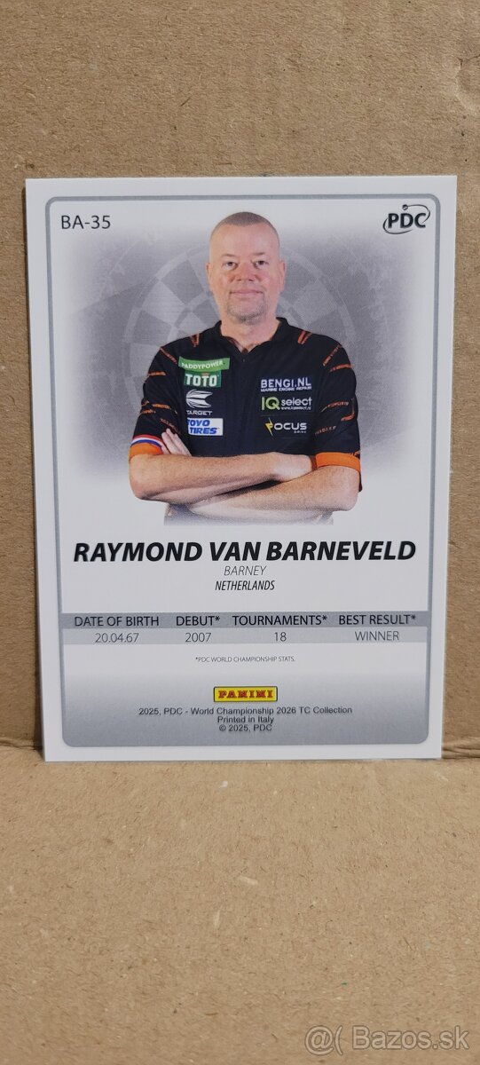 Hráči PDC Darts Šípky #3 2026 - 14