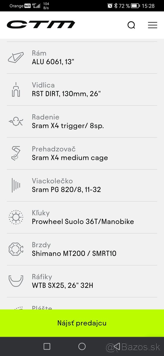 Ctm Raptor dirt bicycles - 14