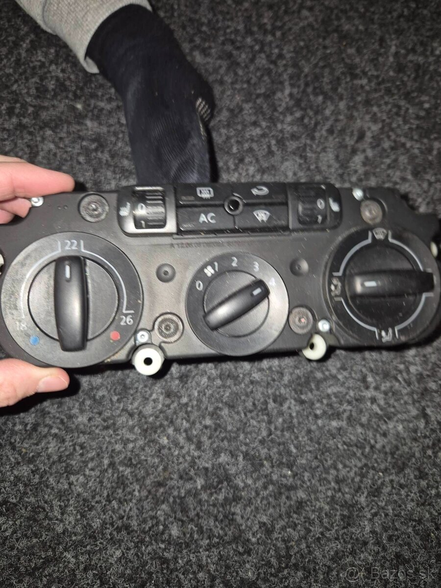 Ovládanie kúrenia Škoda, VW - 14