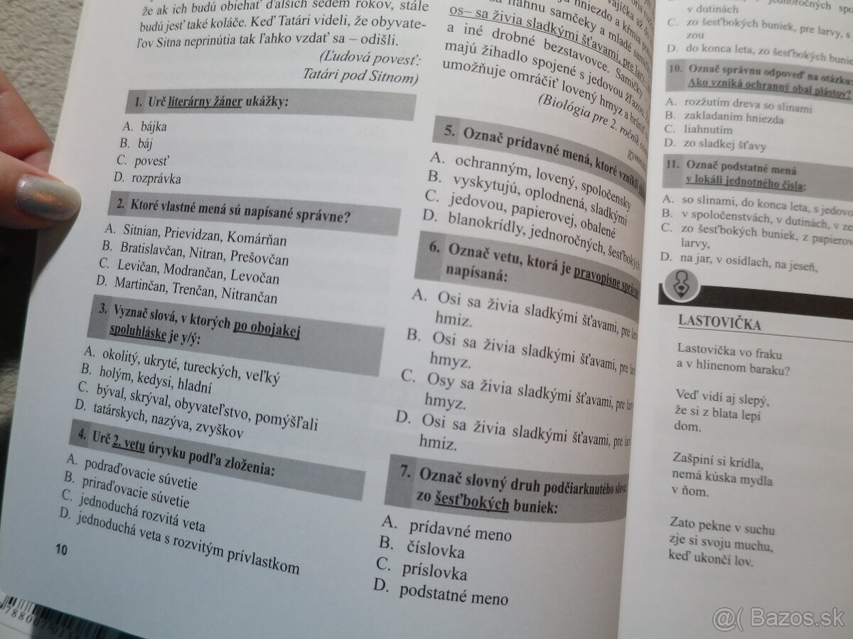 matematika + slovenský jazyk - testy pre 9.ročník (2005) - 14