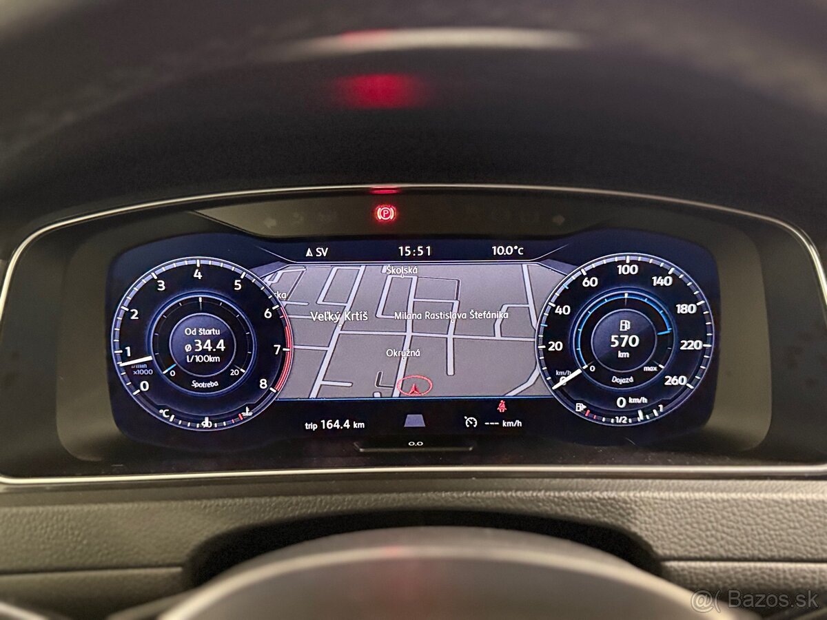 VW Golf 7 1.4 TSI 2018/1 Virtual✅ Manuál 6st - 14