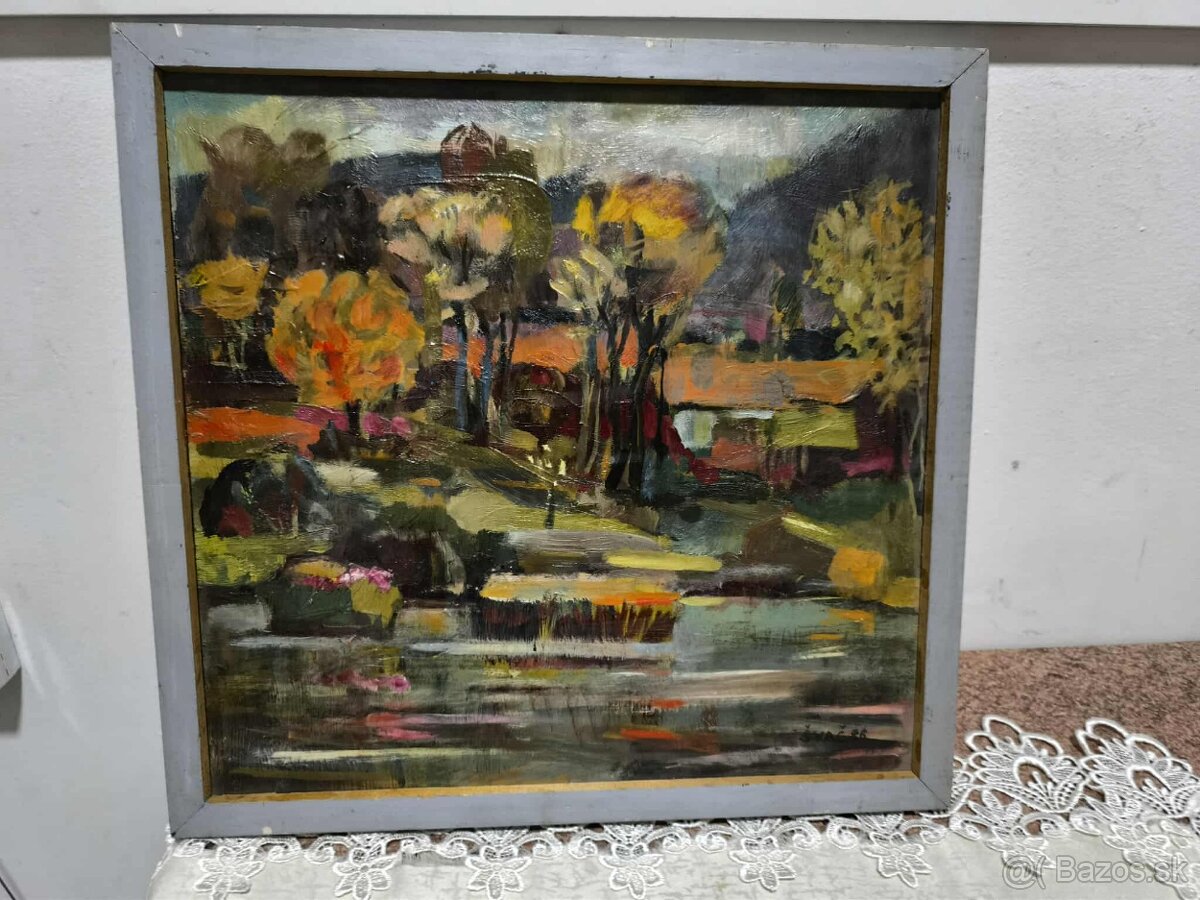 Jozef Švač - 3 x olejomaľba - 14