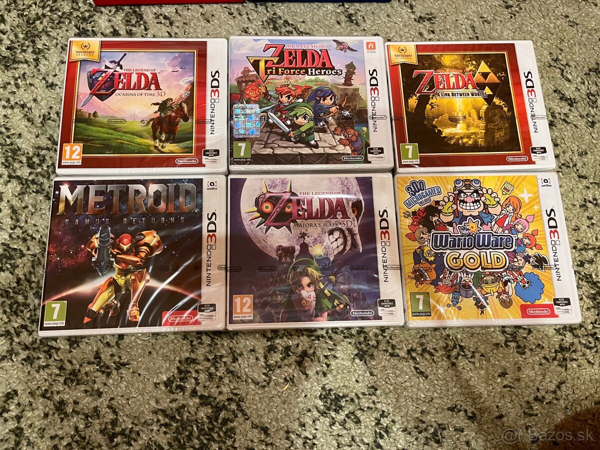 Nintendo herné konzoly 3DS A DS hry NES mini Gameboy color - 14