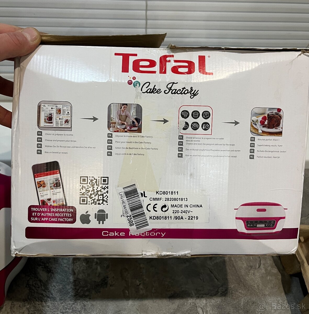 Tefal Cake Factory kreatívne pečenie nové kuchynský pomocník - 14