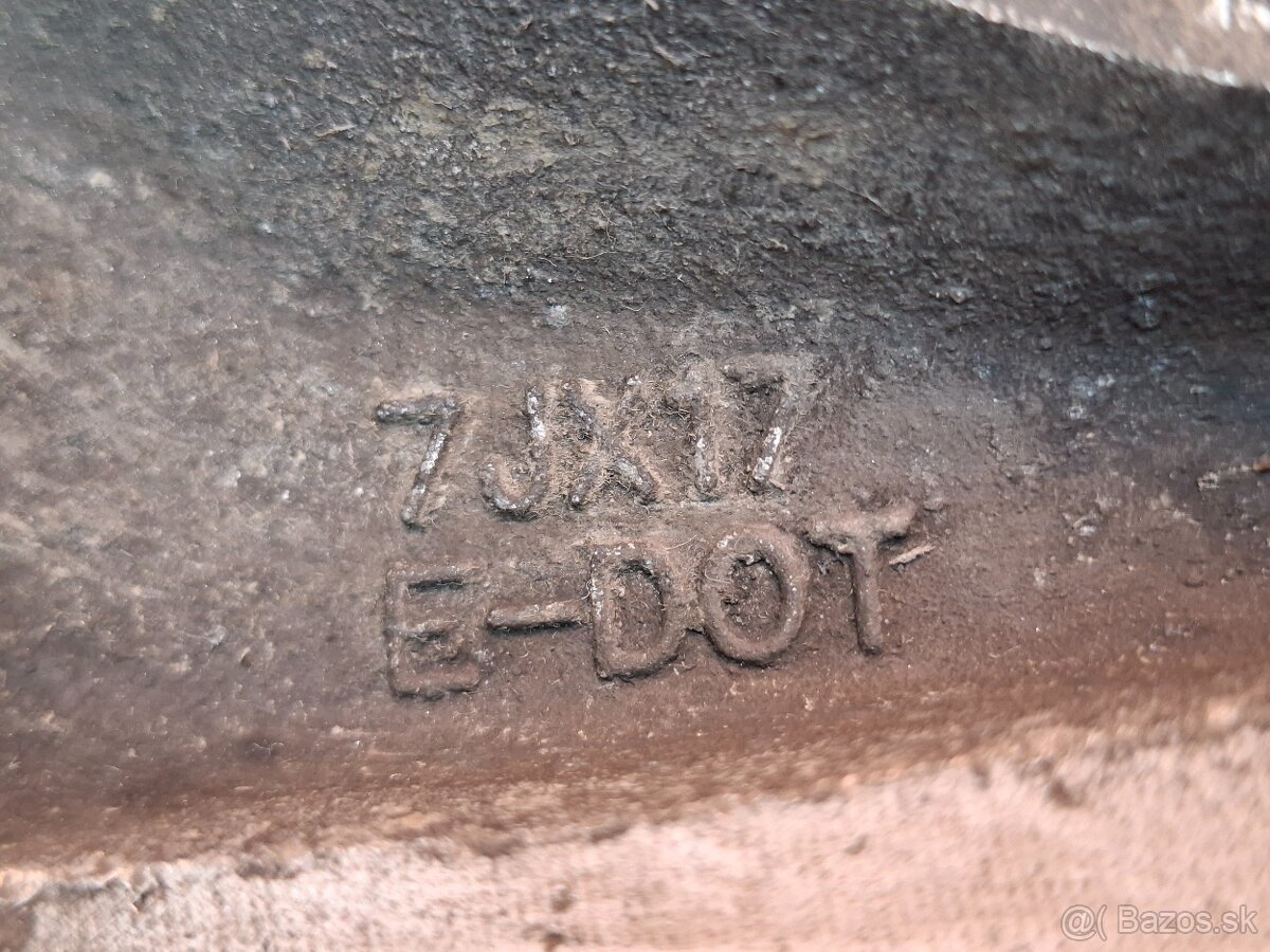 Predám hlinikové disky org.Kia/Hyundai-R17 - 14