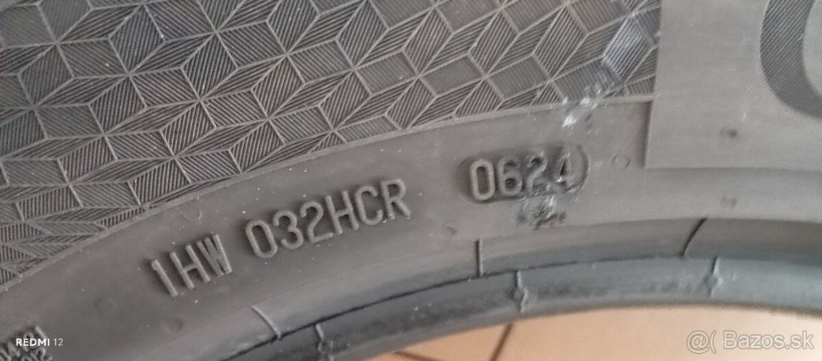 Predám dve letné pneumatiky195x60 R16 Continental - 14