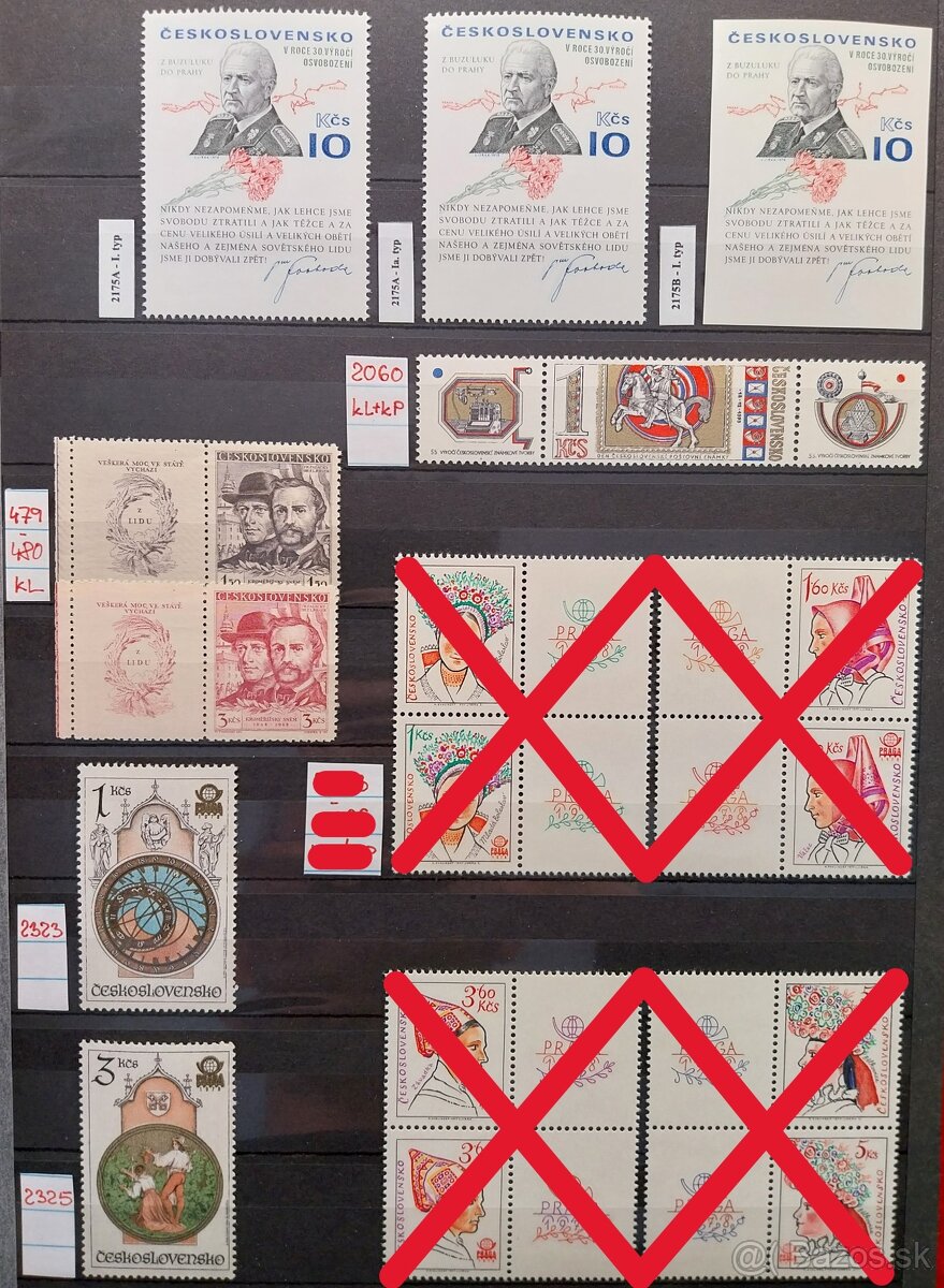 Známky ČESKOSLOVENSKO – 2 - 14