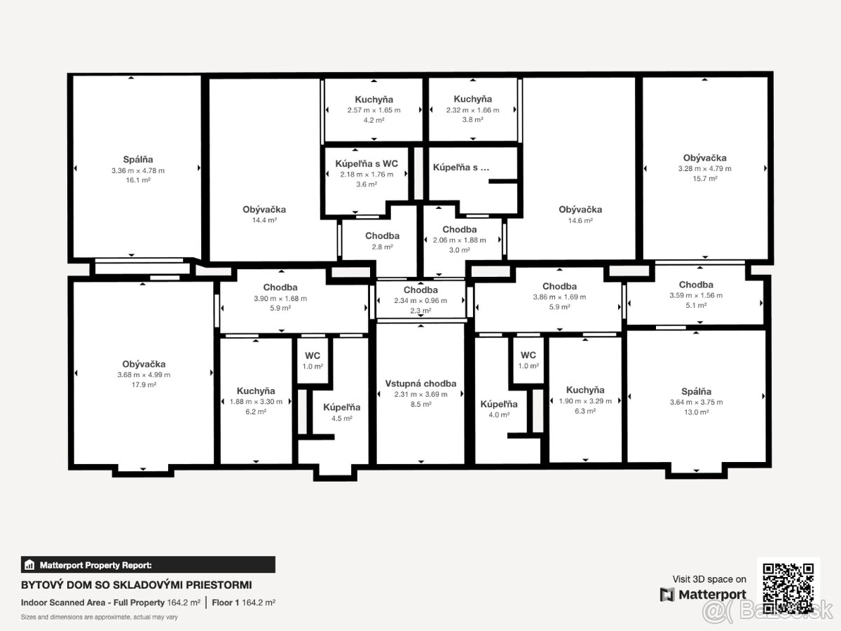 4 BYTY a SKLADOVÉ PRIESTORY / 11% ročne potenciálny výnos - 14