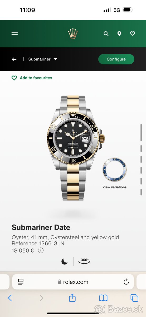 Predam Rolex Submariner Date 126613LN 41mm - 14