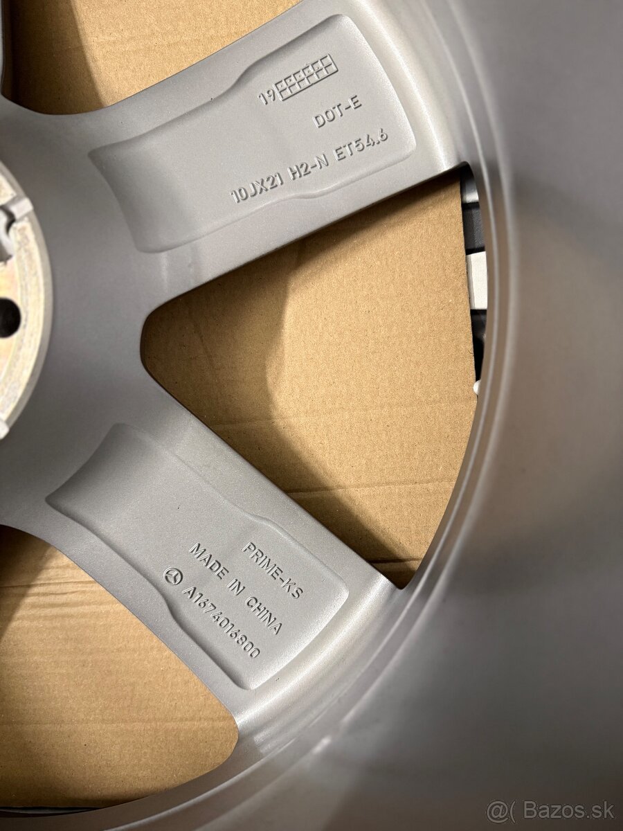 Hliníkové disky 5x112 R21 Mercedes Benz GLE V167 +Coupé C167 - 14