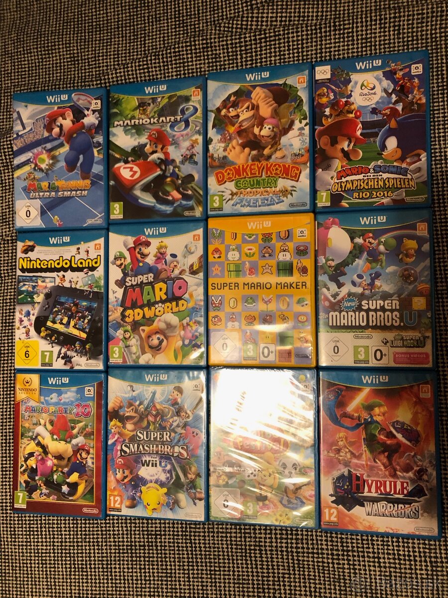 Predam Nintendo Wii-U mega kolekcia a Wii-u hry zbierka - 14