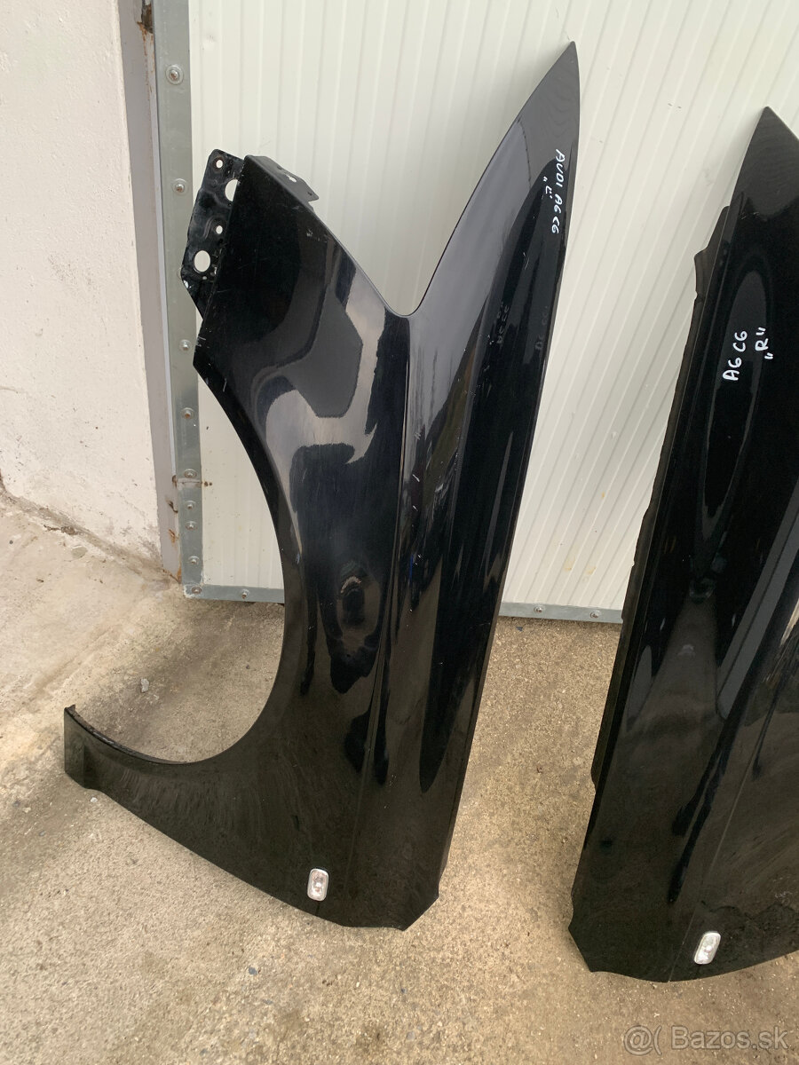 predni blatnik audi a6 c6 4F -09 pravy levy CERny - 14