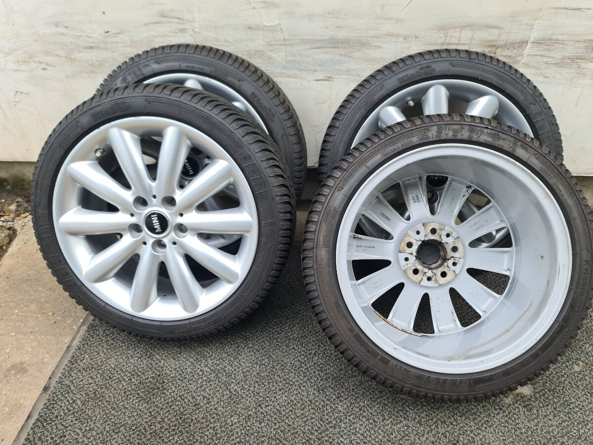 MINI COOPER 5X120 R17 PLUS ZIMNE PNEU 205/45 R17 - 14