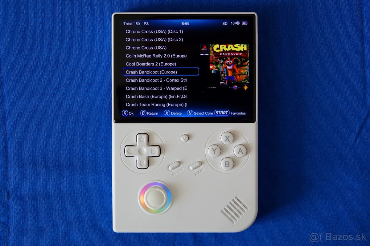 Anbernic RG40XX V nová konzola - SONY PSP a PSX + hry - 14