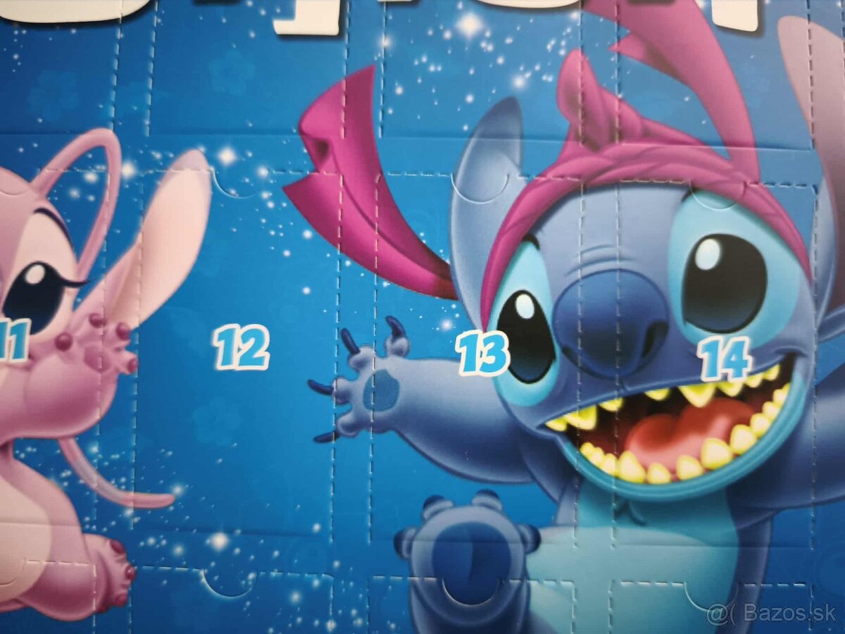 Adventný kalendár - postavičky Minecraft, Spiderman, Stitch - 14