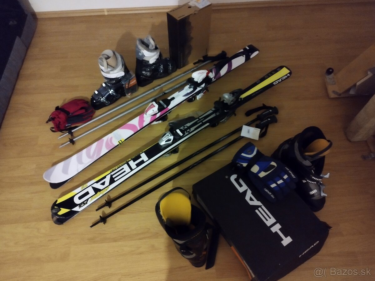Nove panske a damske zjazdovky HEAD,lyziarky,palice - 14