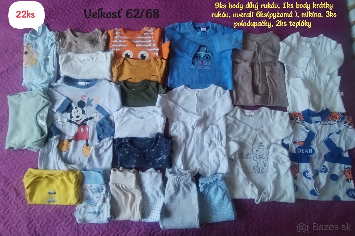 Chlapčenské oblečenie 62,68 - 14