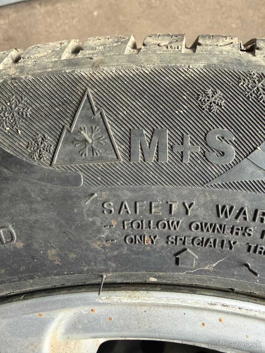 Al disky Audi, Škoda+pneumatiky 225/55 R16. - 14