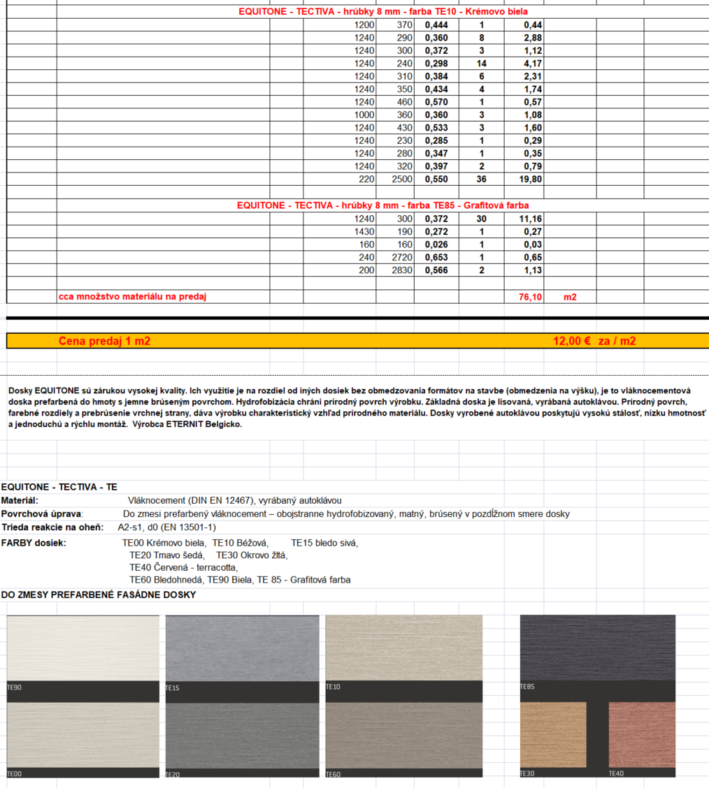Cementovláknité dosky Equitone - 14