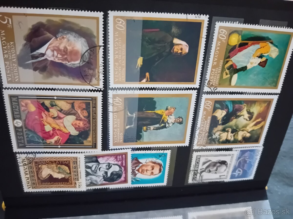 Známky Maďarsko v albume - 14