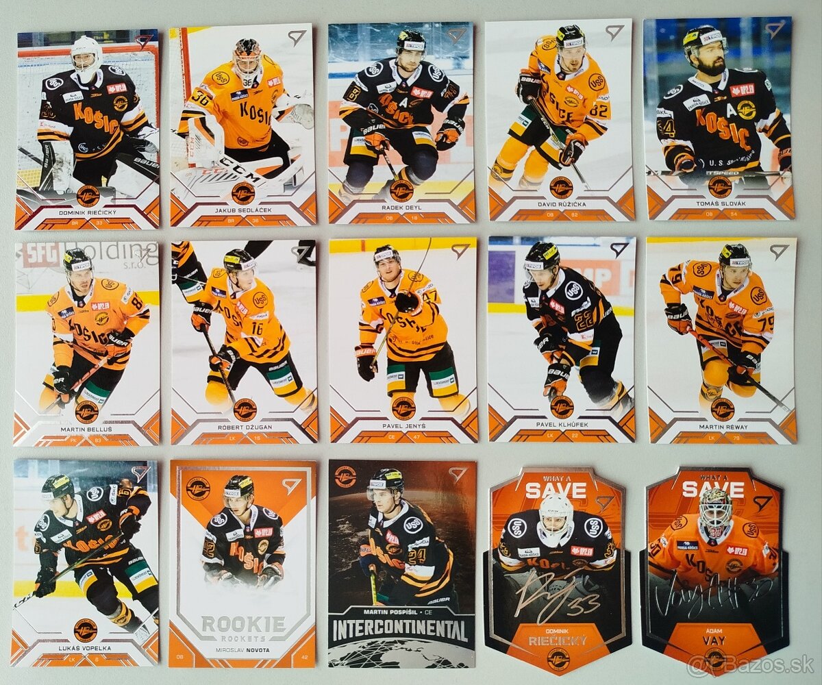 Hokejové kartičky TIPOS EXTRALIGA 2024/2025 - HC KOŠICE - 14