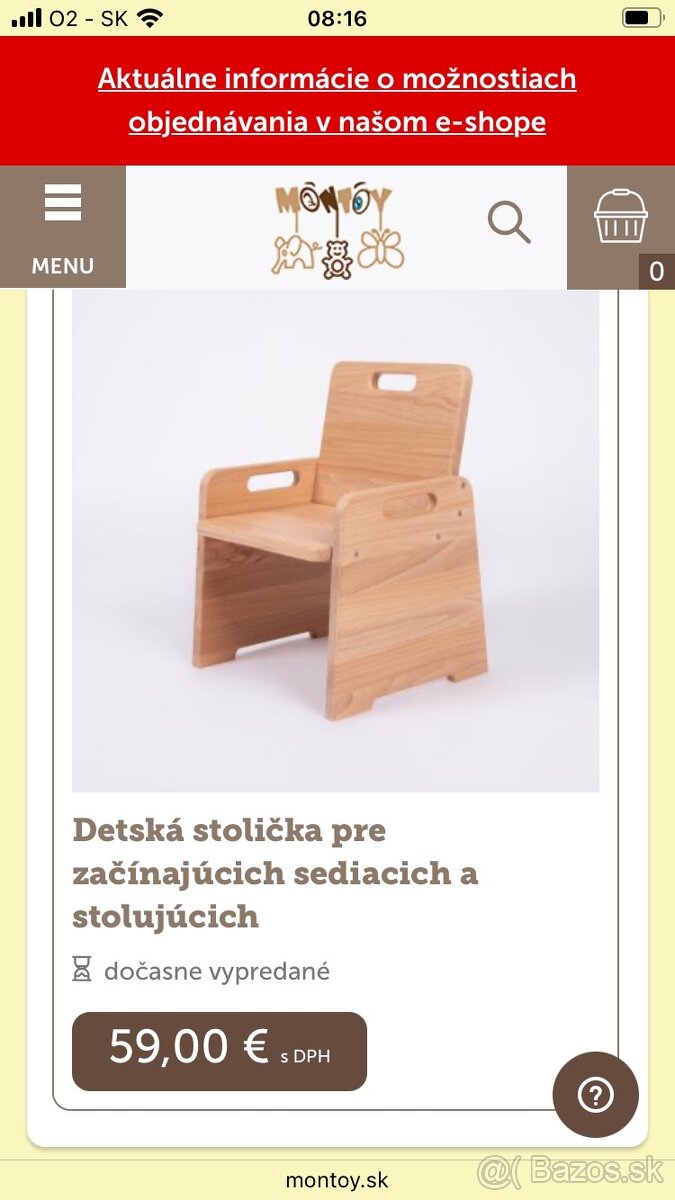 Montessori stôl so stoličkou - 14