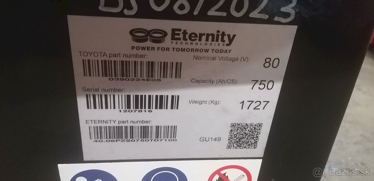 LINDE E48P AKU boční posuv - 14