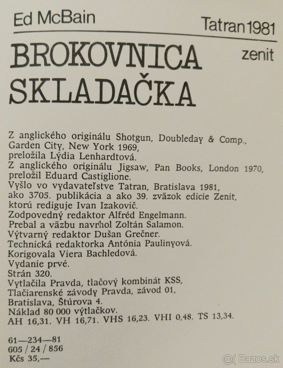 Predám knihy s detektívnym žánrom - 14