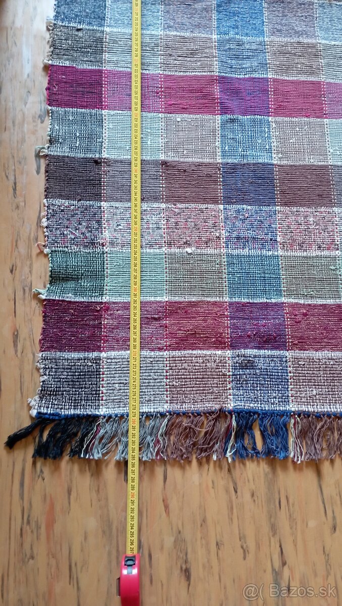 Starý ručne tkaný koberec... - 14