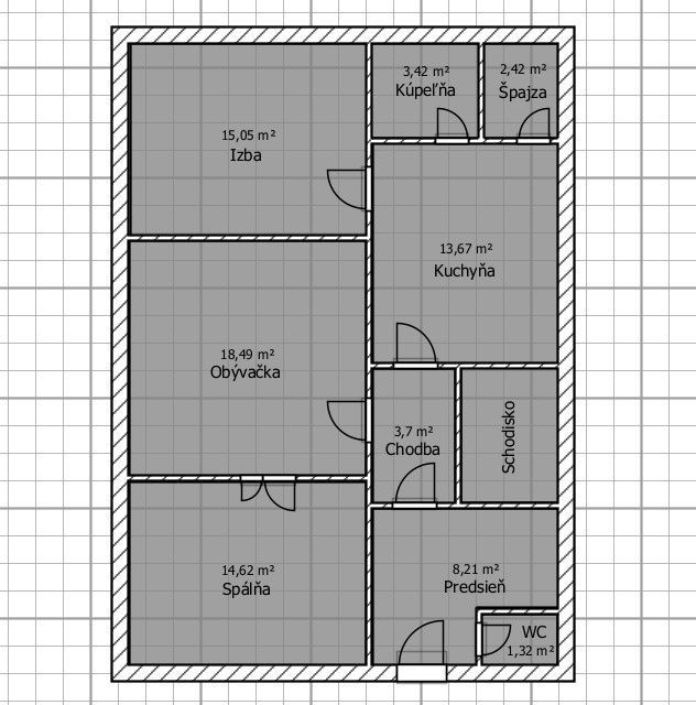 Na predaj RD v Starej Myjave - ideálny na chalupu na Myjavs - 14