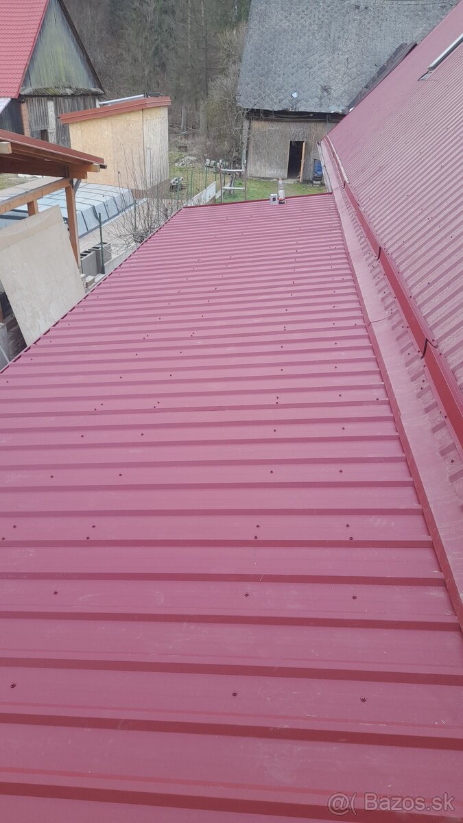 Strechy - klampiarske a výškové práce - 14