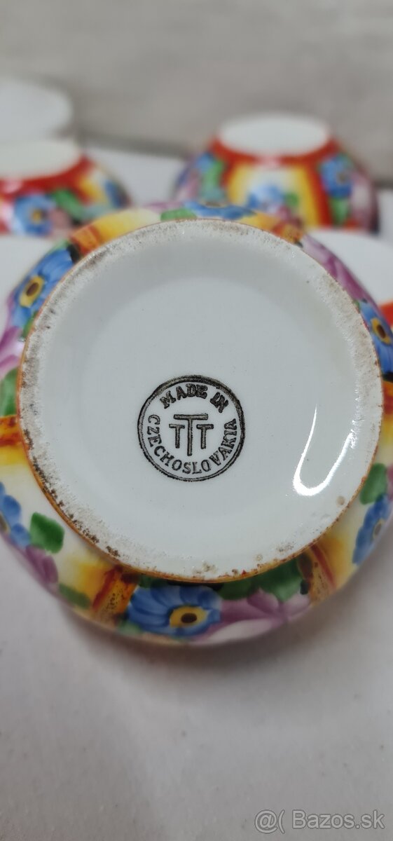 Čajová súprava Ditmar urbach Czechoslovakia - 14