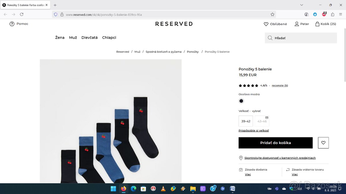 Ponožky 5-balenie - 14