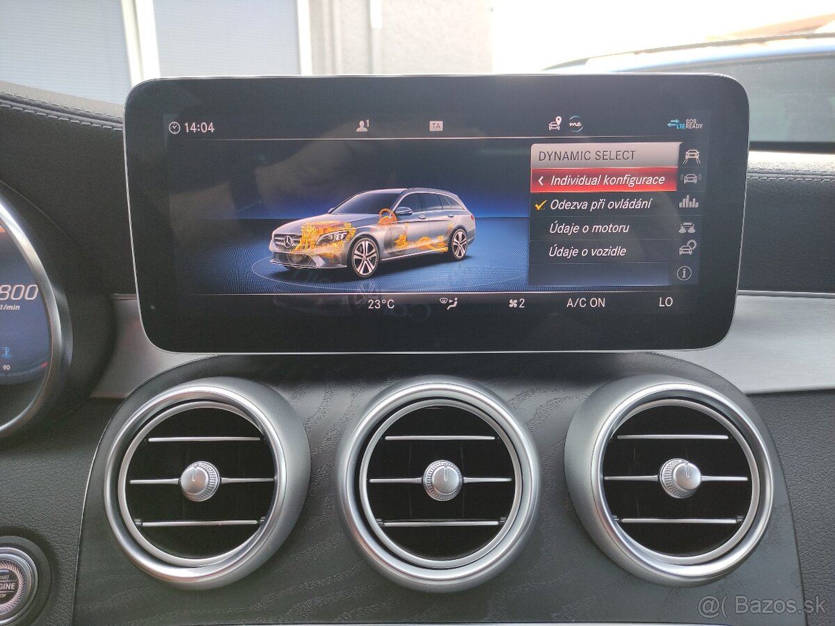 Mercedes-Benz C220d CDi T AMG NIGHT VIRTUAL KAMERA TAŽNÉ - 14