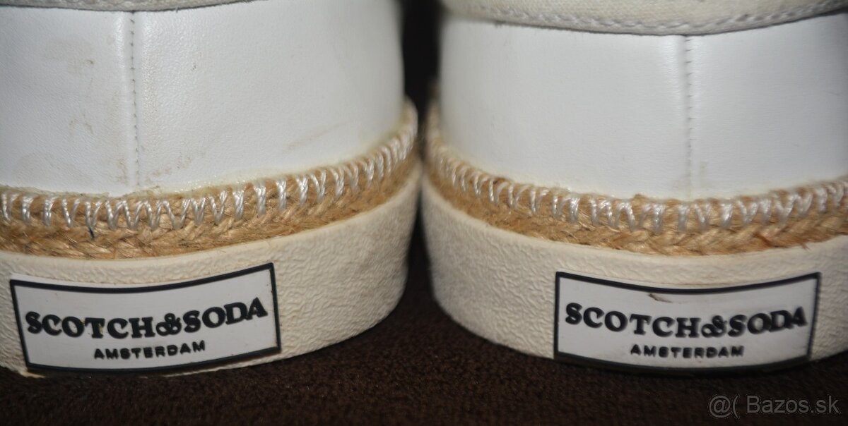 Scotch&Soda, kožené sneakers veľ.46 - 14