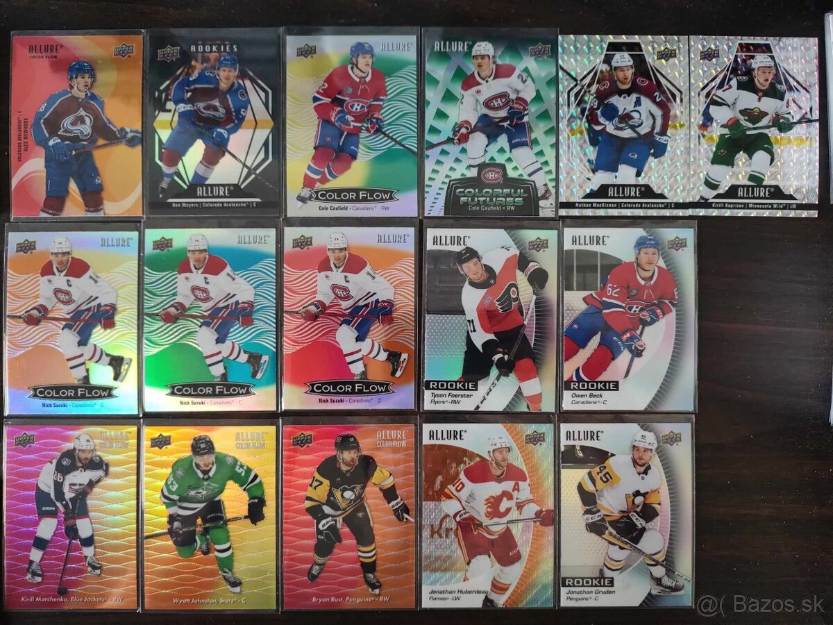 Predám hokejove kartičky NHL Black Diamond, Fleer, Allure - 14