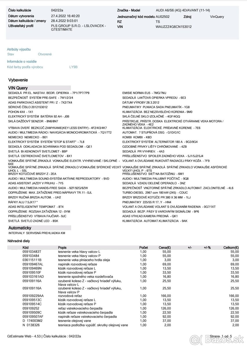 Audi A6 Avant 3.0 TDI DPF 245k quattro S tronic - 14