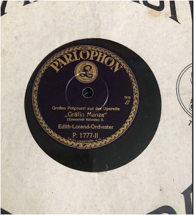 STAROŽITNÉ ORIGINÁLNE GRAMOFÓNOVÉ DOSKY - 14