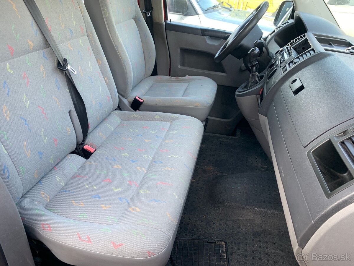 VW transporter T5 2,5tdi 4x4 dlhá verzia 6miest - 14