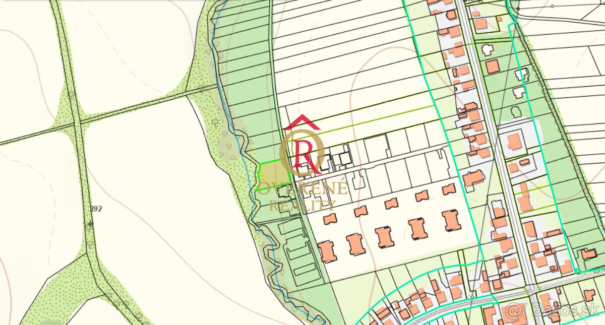 Na predaj veľký stavebný pozemok 15min do mesta Zvolen v obc - 14