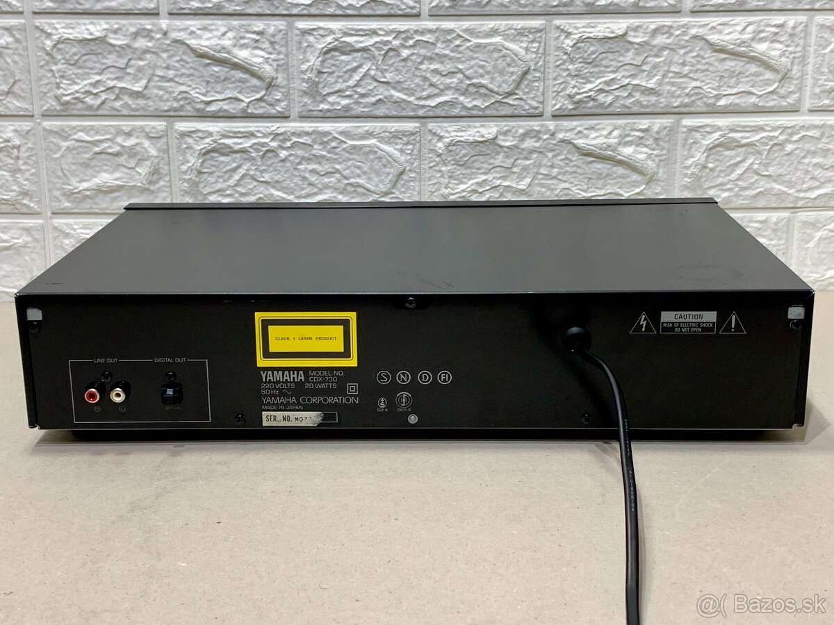 Yamaha CDX-730 …. CD prehravač - 14