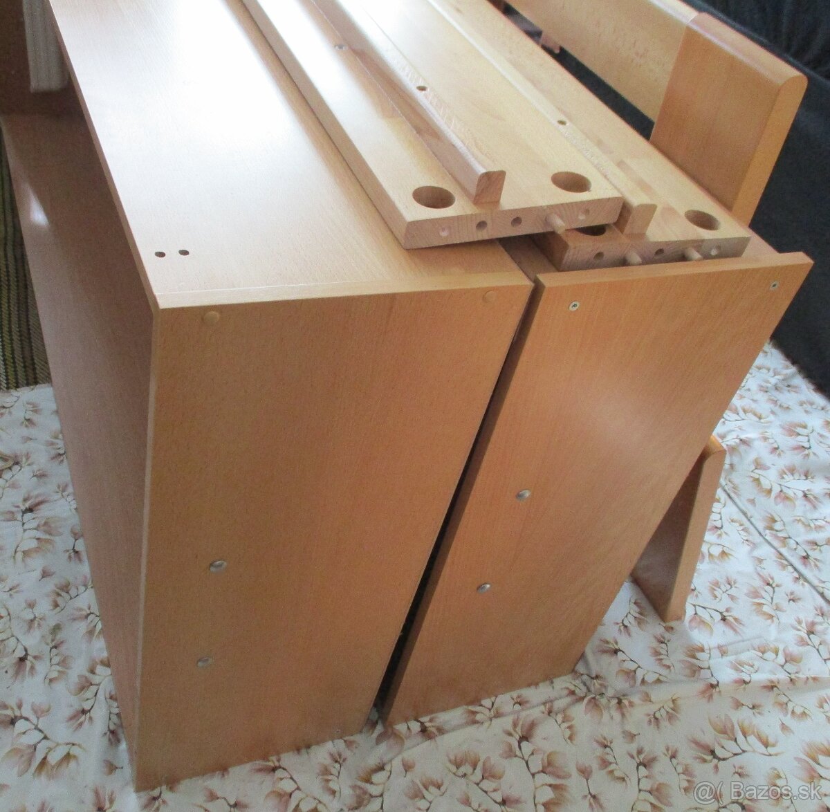 manželskú - dvojlôžkovú posteľ z masívu - 14