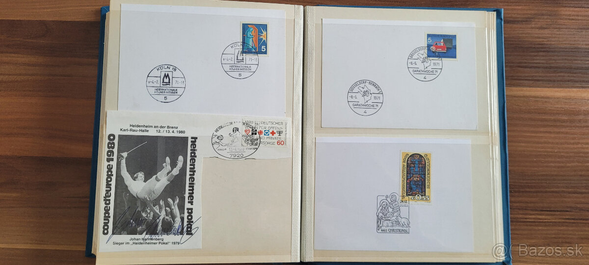 FDC prevažne Nemecko v hrubom albume B5 - 14