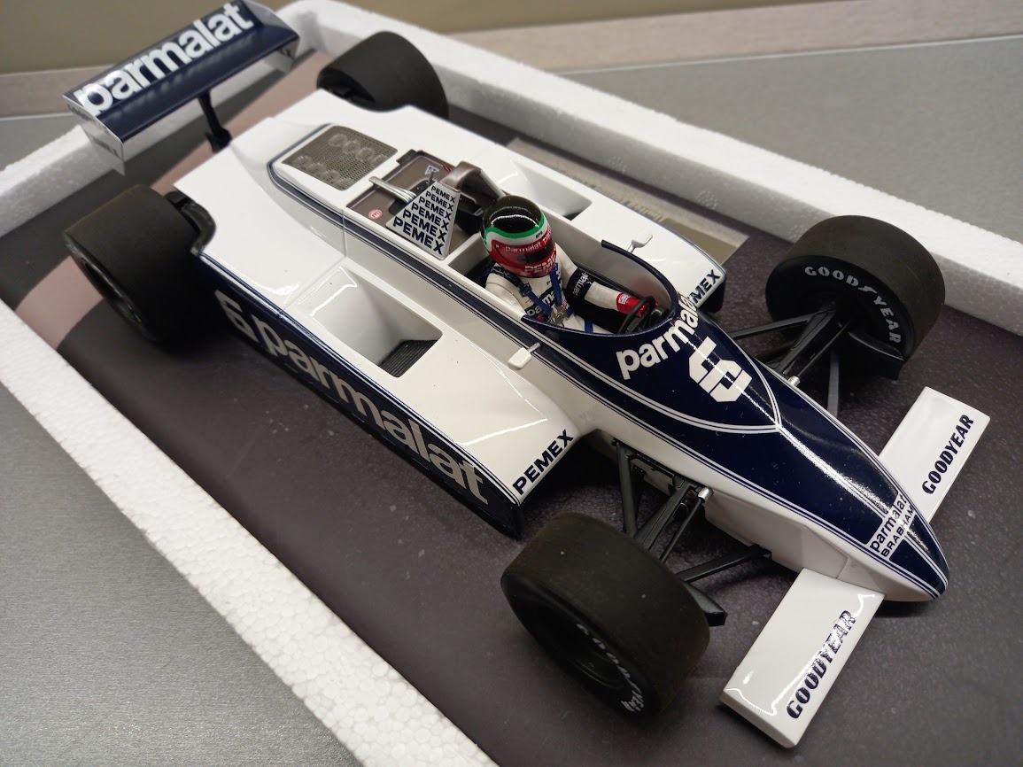F1 BRABHAM FORD BT49C HECTOR REBAQUE 1981 MINICHAMPS 1:18 - 14