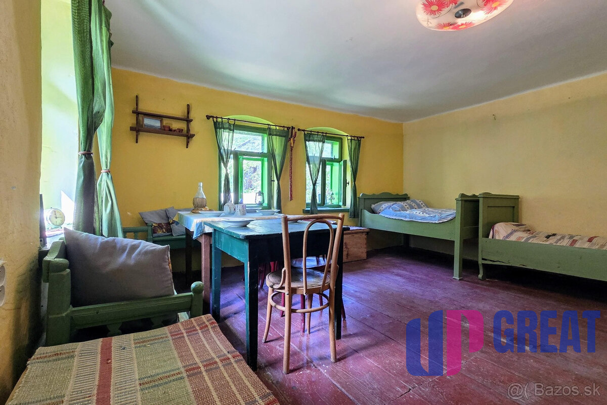 CHALUPA v obci Brutovce (okres Levoča)+ VIDEO obhliadka - 14