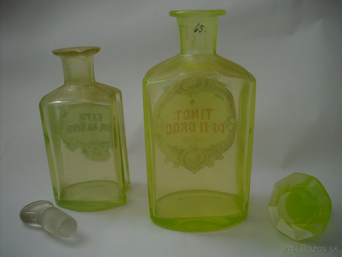 Predam zbierka starozitna lekarenska nadoba, flaska... - 14